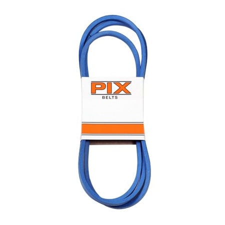 PIX Fractional Horsepower V-Belt, 1/2 In W, 9/32 In Thick, Blue